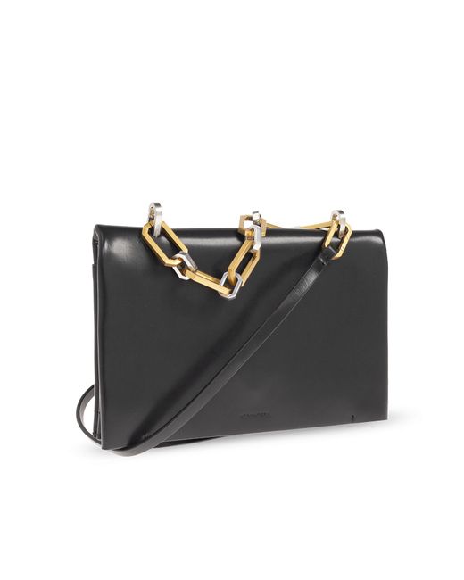 AllSaints 'yua' Shoulder Bag, in Black | Lyst