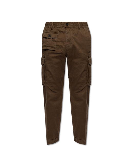 DSquared² Brown Trousers With Pockets for men