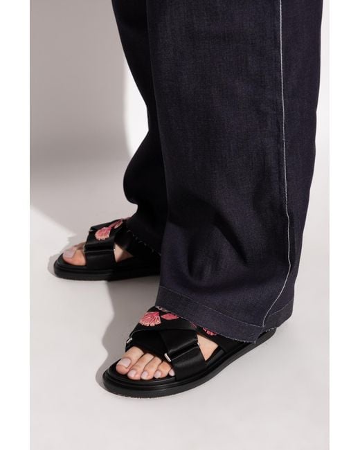 Marni Blue Leather Shoes
