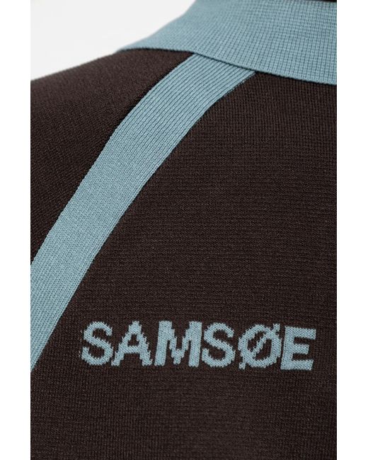 Samsøe & Samsøe Black Polo "Sasimona"