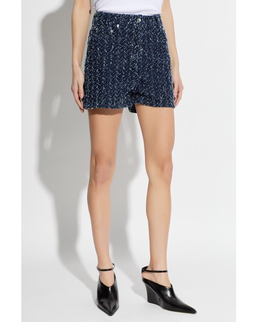 IRO Blue 'Valentin' Shorts