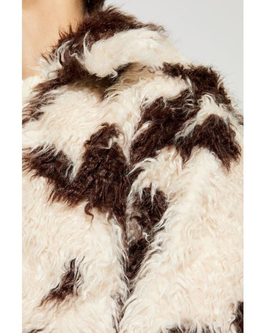 DSquared² Brown Fur Jacket for men