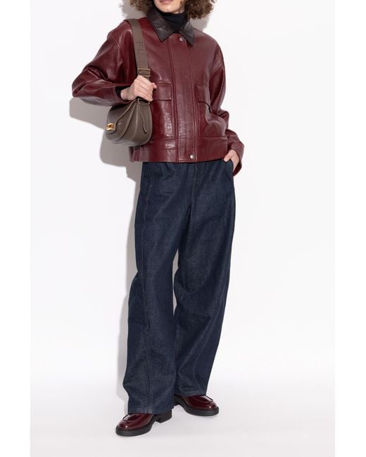 Furla Brown 'New Legacy' Loafers