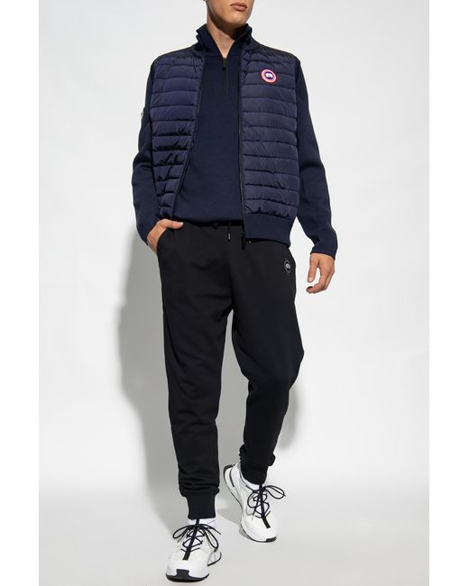 Canada Goose Blue 'Stormont' Turtleneck Sweater for men