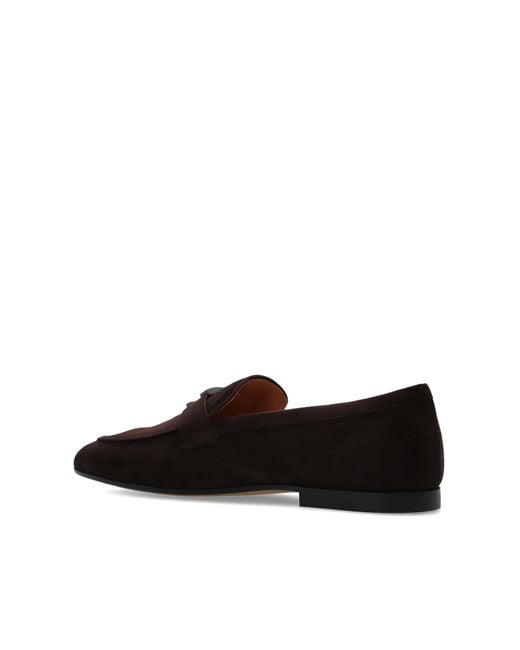 Tod's Black Leather Shoes "Timeless" for men