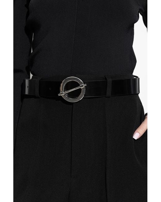 Samsøe & Samsøe Black Leather Belt
