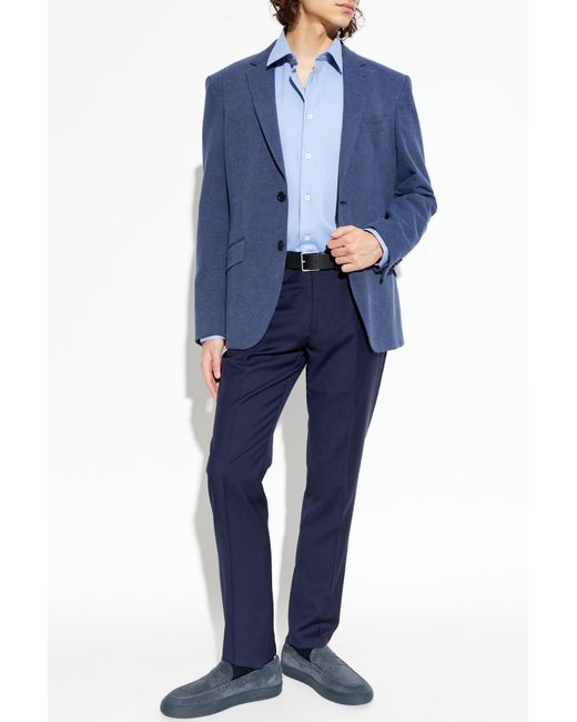 Paul Smith Blue Tailored Shirt for men