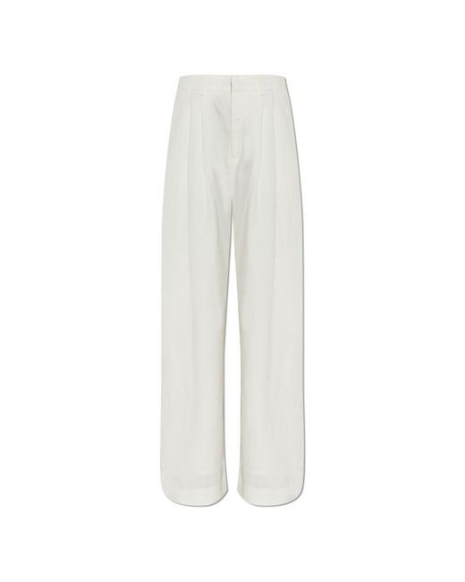 Gestuz White "Gzriava" Trousers