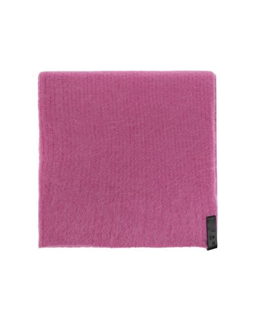 IRO Pink Wool Scarf 'Flow'