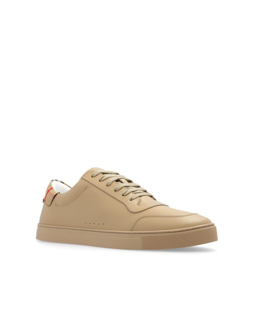 Burberry Brown 'robin' Sneakers, for men