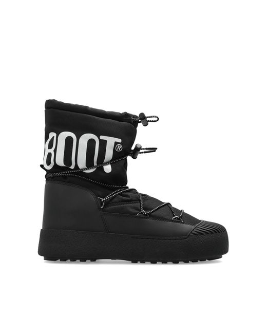 Moon Boot Black Snow Boots Mb Mtrack Polar Nylon for men
