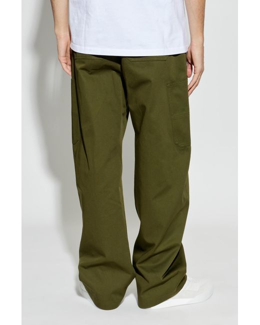 Givenchy Green Cargo Trousers for men