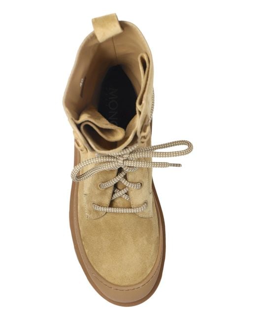 Moncler Natural 'Vera High' Ankle Boots