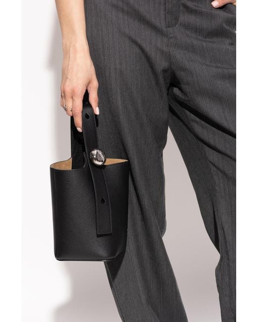 Loewe Black Handbag "Pebble Mini"