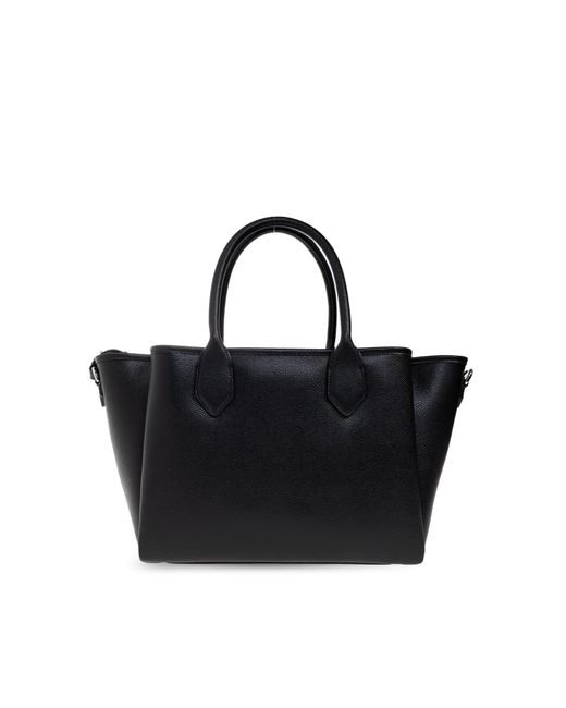 Emporio Armani Black Shopper-Type Bag