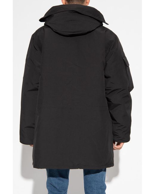 Canada Goose Black 'Expedition' Down Jacket for men