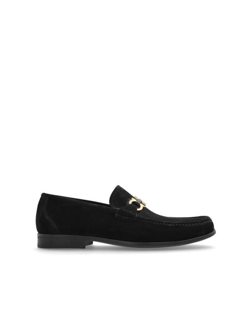 Ferragamo Black Shoes Of Type Loafers for men