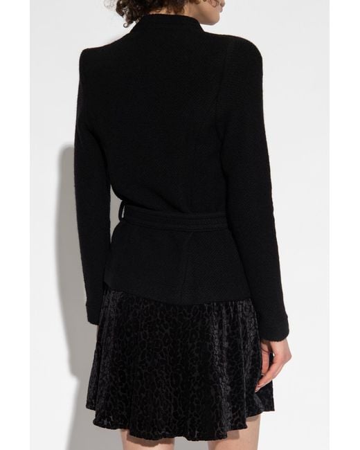 IRO Black Belted Jacket
