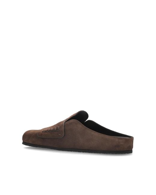 Jacquemus Natural Leather Slides 'Les Mules' for men