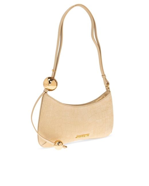 Jacquemus White Shoulder Bag 'Le Bisou Perle'