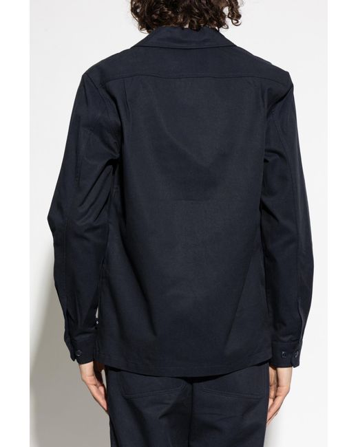 Samsøe & Samsøe Blue "Sataka" Jacket for men