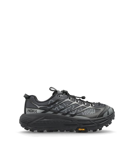 Hoka One One Black 'Mafate Three 2 Wordmark' Sports Shoes