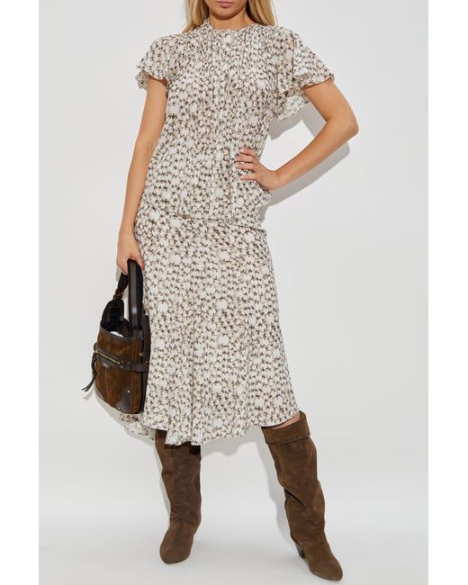 Isabel Marant White Top "Synda"