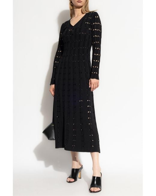 Zimmermann Black Long-Sleeved Dress