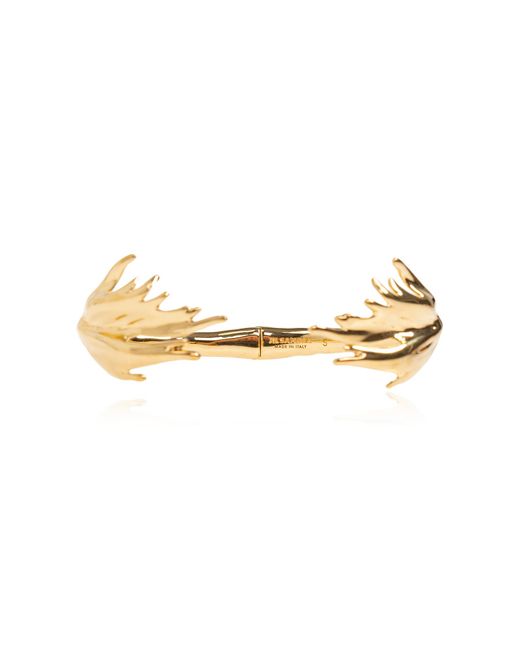Jil Sander Metallic Brass Bracelet