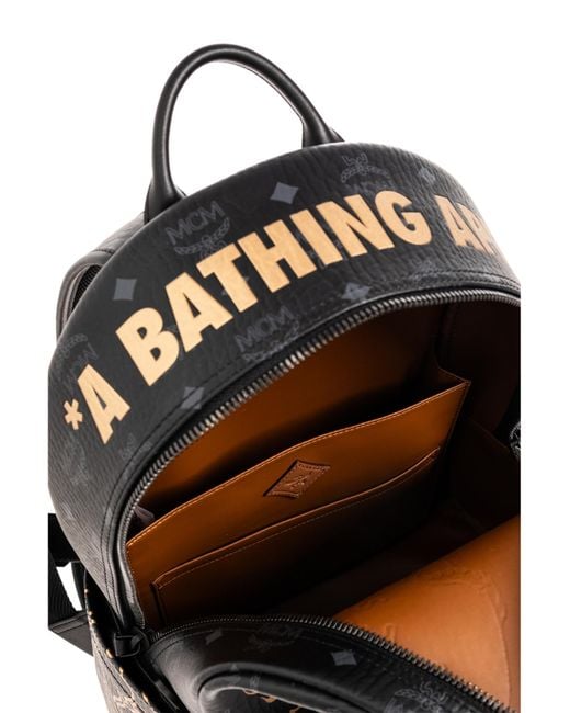 MCM X Bape in Black for Men | Lyst