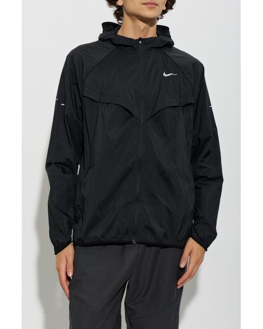 Nike Black Hooded Jacket for men