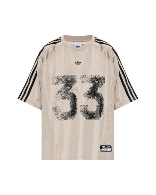Adidas Originals White T-Shirt With Print