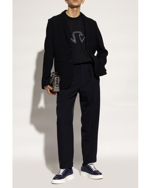 Ferragamo Blue Trainers for men