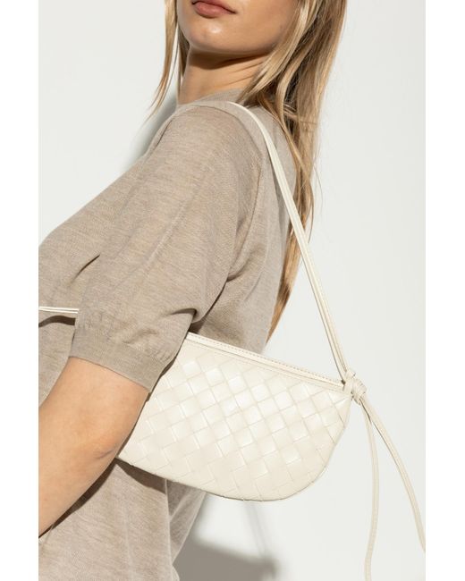 Bottega Veneta White Gemellini Shoulder Bag