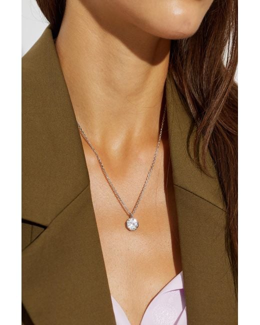 Kate Spade Metallic Necklace With Pendant