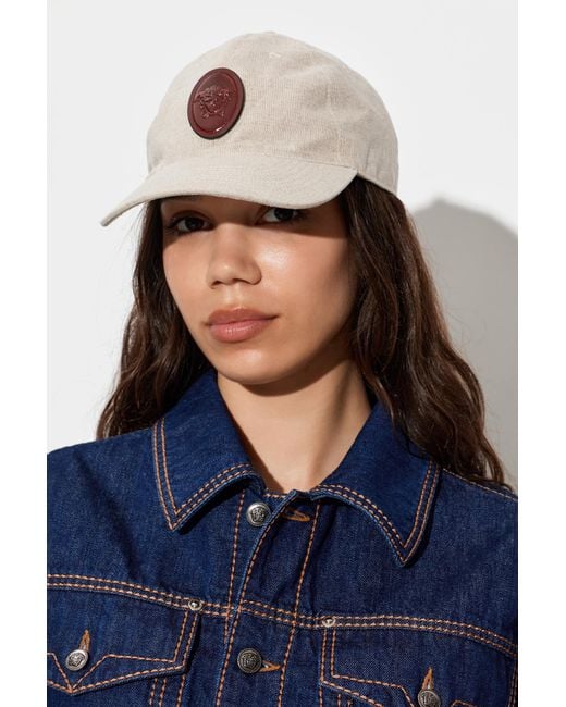 Versace White Baseball Cap