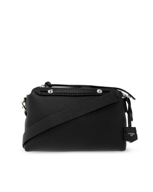 Fendi Black Shoulder Bag By The Way Selleria Medium