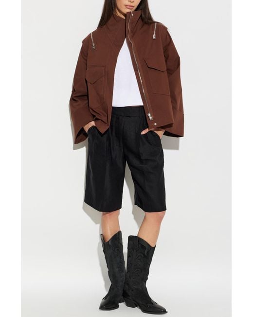 AllSaints Brown "Leighton" Jacket