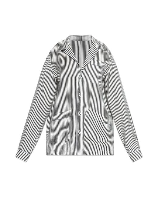 Tom Ford Gray Silk Shirt