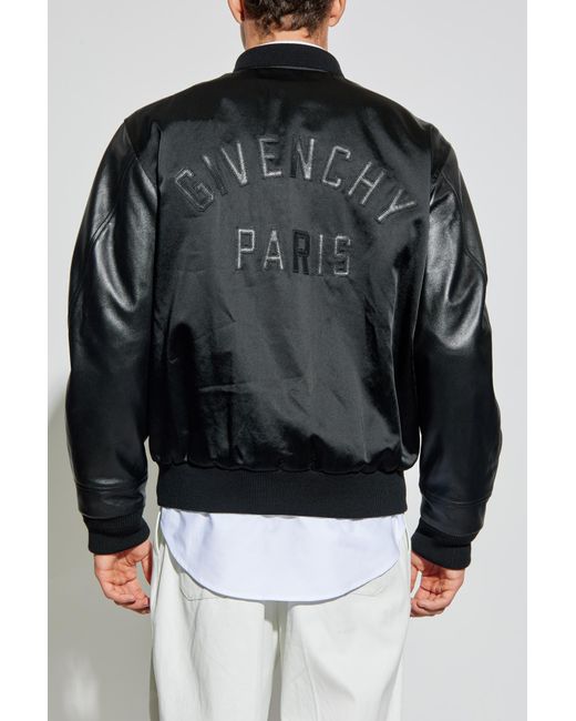 Givenchy Black Bomber Jacket for men