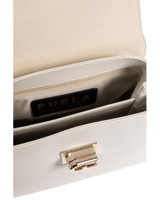 Furla White '1927 Small' Shoulder Bag,