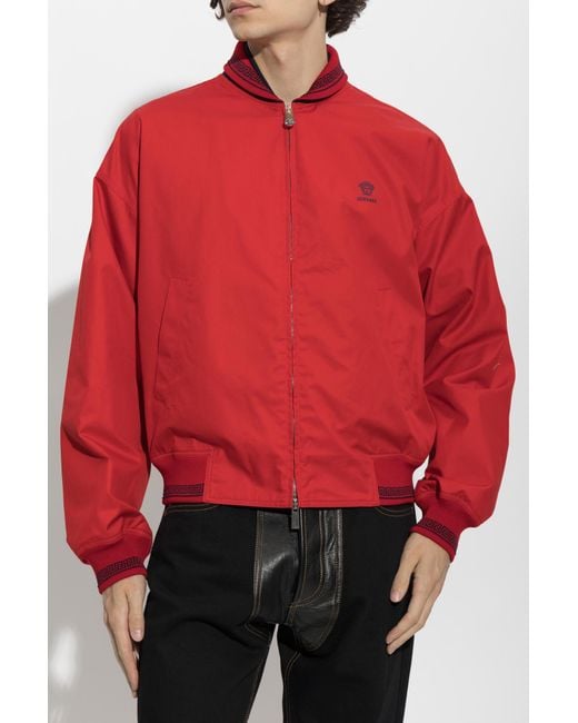 Versace Red "Bomber" Type Jacket for men