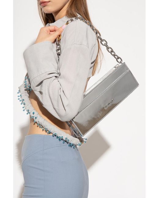 Jacquemus 'le Ciuciu' Shoulder Bag in Metallic | Lyst