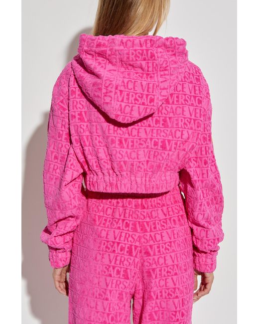 Versace Pink Hoodie