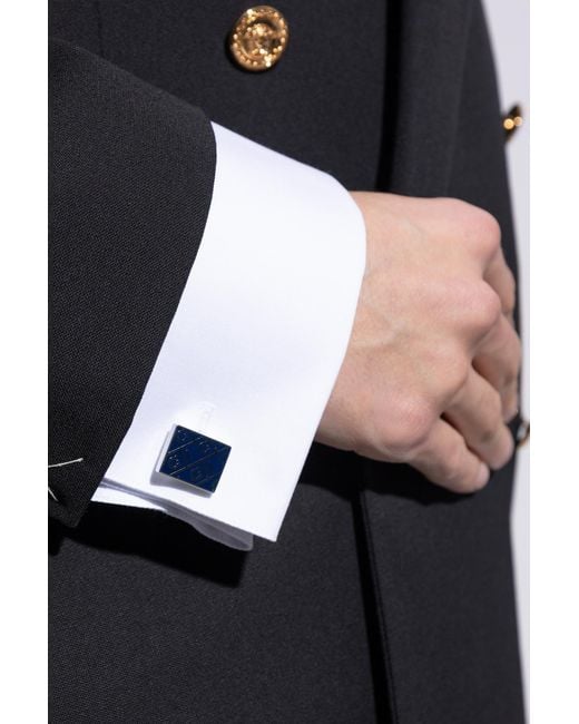 Ferragamo Metallic Cufflinks for men