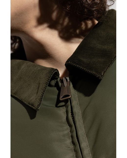 Maison Margiela Green Bomber Jacket for men