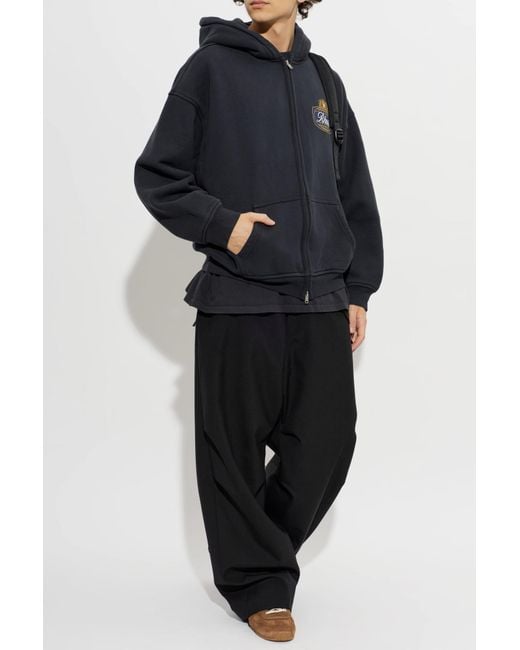 Rhude Blue 'Oversize' Sweatshirt for men