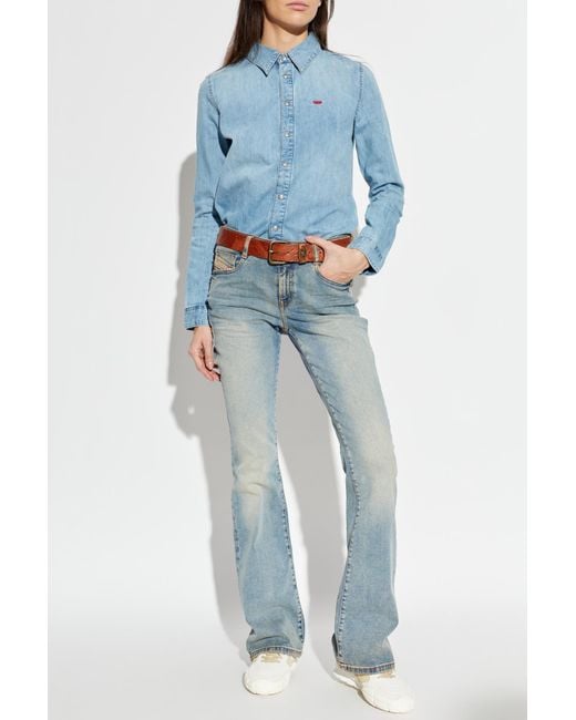 DIESEL Blue 'De-Eazy' Shirt
