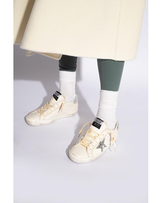 Golden Goose Deluxe Brand White 'super-star Classic' Sneakers,
