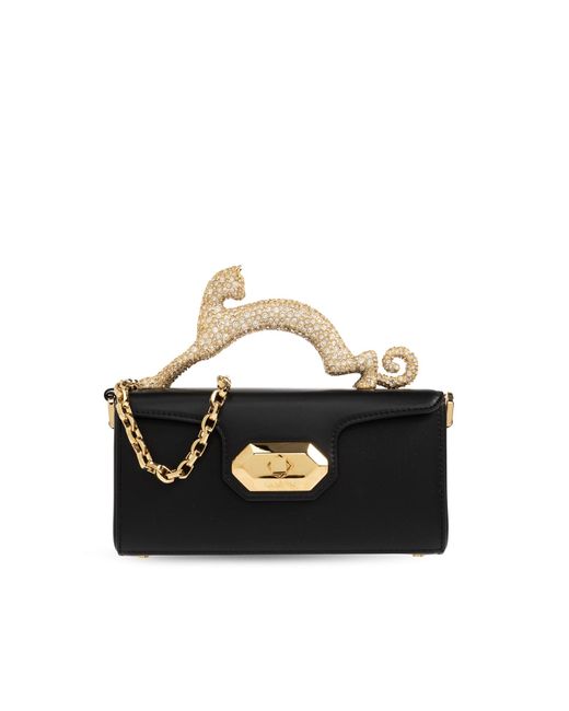 Lanvin Black "Pencil Cat Nano" Bag